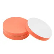 6" Buffing Sponge Pads, Drill Polishing Buffer Pad Disc, Hook and Loop Back 3pcs