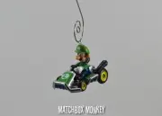 Luigi Deluxe Nintendo Mario Kart Custom Christmas Ornament Go Cart Yoshi NEW