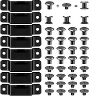 Small Metal Tape Measure Holder Clip Occidental Tape Tool Measure Belt Clip for Tool Belt with Mounting Screw for Drill Leather Pocket(8 Set)