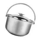 Stainless Pan Large Saucepan Steel Cooking Pot Delicious Soup