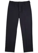 NN07 Billie Tapered Cotton-blend Trousers - Navy - 30 (W30 / S) 30 (W30 / S)