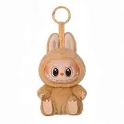 New Hot Cute Labubu 1:1 Replica The Monsters Cardiac Macarone Kawai Guess Bag Figure Model Keychain Surprise Gift Toy
