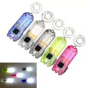 Outdoor Portable Mini Flashlight Rechargeable USB Torch LED Light Key Chain Lamp