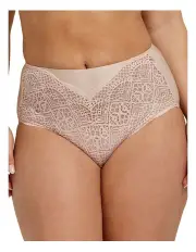 [Kayser] Helen Micro & Lace Full Brief in Honey