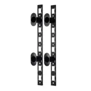 APC AR8443A Cable Routing - Black - Rack Cable Guide - 0U Height - AR8443A