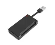 Usb 2.0 Smart Memory Card Reader For Identity Card Smart Card Cloner Adapter