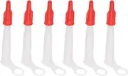 Caulking Nozzle Tips | 6X Caulking Nozzle Applicator Set,Sealant Tube Saver Caps For Various Filling