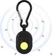 LeoLeozz Ultrasonic Fly Repeller Indoor | Gnat Repeller Indoor Trap,Bag Charm, Broad-Spectrum Bite Prevention Zapper, Mens Keychain for Home Outdoor Hiking