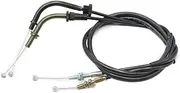 Motorcycle Throttle Cable Oil Accelerator Control Wire Oil Return Line Fit for Y YZF R6 YZF-R6 1999 2000 2001 2002 Replacement Parts