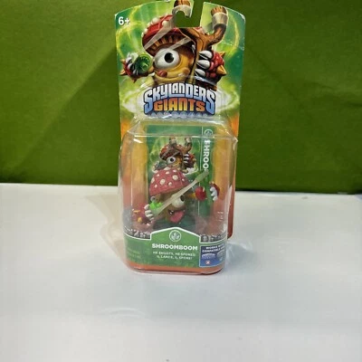 NEW IN BOX Skylanders Giants Shroomboom Activision Figure Card & Sticker
