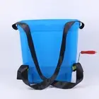 Hand Crank Seed Spreader 20L Adjustable Harness Strap Comfortable Fertilizer
