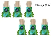 Glade Automatic Spray Refill, Air Freshener, Empower Mint 6.2 Oz (6 Pack)