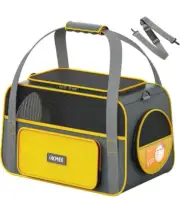 NEW OKMEE Soft Pet Carrier for Small Medium Cats Dogs Puppies Spacy Cat Crate 5