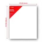 Artist Thick Stretched Blank Canvas 10"X12" 25 X 30cm Canvases Bulk Art Craft