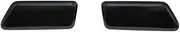 JIUYIN Front Bumper Headlight Washer Spray Nozzle Cover Cap Fit For Mitsubishi Outlander XL 2006-2010 8264A049 8264A050 RH LH 8264A050HA Headlight Washer Nozzle Cover Cap(Black SET)