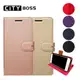 CITY BOSS 撞色混搭 5.5吋 Zenfone 4 Selfie Pro/ZD552KL 華碩 ASUS 手機套 側掀磁扣皮套/保護套/背蓋/支架/手機殼/保護殼/卡片夾/可站立