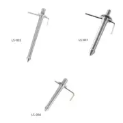 Ground Mount Metal Adapter for Tripod Monopod 3/8" 1/4" Thread with Wrench