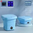Portable Washing Machine 4.5L Mini Dehydratable Dormitory Sock Underwear Panties