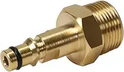 [Snokay] Pressure Washer Couplers - M22 14mm Quick Connect Plug-in Nipple Hose Adapter, Universal Pressure Washer Adapter Kit