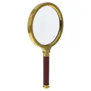 10X Magnifying Glass, 100mm Handheld Magnifier for Reading and Jewelry