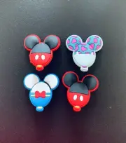 Shoe Charms 4 Piece Set Mickey and Friends