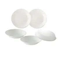 在飛比找蝦皮商城優惠-【康寧 Corelle】純白系列5件式餐盤組(E20)