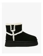 [EVERAU] Schunck Platform Boots in Black