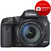 Canon EOS 7D Mark II DSLR Camera with 18-135mm f/3.5-5.6 IS USM Lens & W-E1 Wi-Fi Adapter