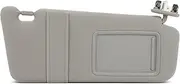 Gray Right Passenger Side Car Sun Visor With Sunroof for 2006-2011 For Toyota For Camry,Replacement Assembly 74310-06770-B0,04002-30306-B0 (with mirror)