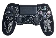Silicone Cover For PS4 Controller Case Skin - Transformer Design White
