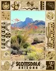 Scottsdale Arizona Laser Engraved Wood Picture Frame Portrait (3 x 5)