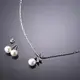 (小樂珠寶) 珍珠有獨特的魅力，是光彩奪目的美麗飾品，魅力無法擋--頂級天然珍珠項鍊耳環多件式套組