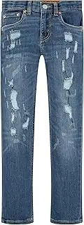 [Levi's] Boys' 510 Skinny Fit Destructed Jeans, Paper Shredder, 16