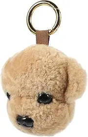 CIYODO Plush Dog Keychain Pendant Cute Cartoon Car Accessory Portable Soft for Bags Back Keys present for Dog Lovers Decorative Plush Car Pendant