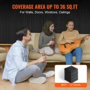 Acoustic Foam Panels 36 Pack Soundproof Treatment for Studio Wall Ceiling
