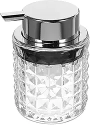 SWOOMEY Refillable Hand Soap Dispenser with Pump Lightweight Shower Pump for Shampoo Lotion Liquid Soap Pattern Bottle for Home Travel