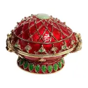 Art Form Fine Collectibles Express Alexandra No. 257 Red Lion Trinket Box Egg