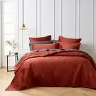 NEW Big Bedding Bianca Bedding DYNASTY COVERLET SET TERRACOTTA