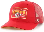 47 Kansas City Chiefs Hardline Trucker RF Unisex Baseball Cap - Red, Red, One size