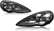 Car HeadlampS Compatible For Porsche Panamera 970.1 970.2 2010-2016 Upgrade To NEW 2022 Dynamic Turn Signal Lamp Brake DRL Car Accessories(For 970.1,2PS_LEFT RUDDER)