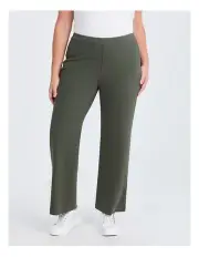 [Taking Shape] The Travel Wide Leg Jeans in Olive