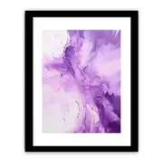 Abstract Purple Framed Art Framed print Art Poster