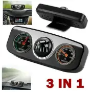 3 in 1 Car Dashboard Thermometer Navigation Compass Ball for Boat Marine Truck