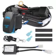 Wireless Remote Control ON/OFF STROBE Switch for LED Light Bar+Wiring Harnes 12V (for: Mitsubishi)