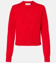 [Ami Paris] Ami Paris Ami de Caur wool and cashmere cardigan AU 16 red