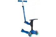Globber - Go Up Sporty Lights With Stabilizer- Navy Blue/ Dark Navy Blue Scooter