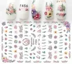 Unicorn Floral Nail Sticker Pretty Nail Decal Art Fun DIY Design