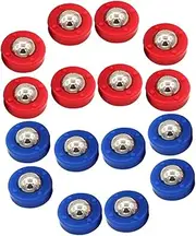 BELLIFFY Rolling Beads Shuffleboard Game 16pcs Replacement Fun Easy to Play for Ages