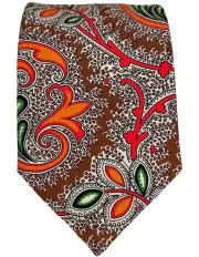 [Declic] Stroud Paisley Tie in Chocolate