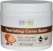 Aura Cacia Organic Cocoa Butter - 4 oz
